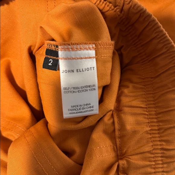 John Elliott Burnt Orange Himalayan Pants - Picture 6 of 6